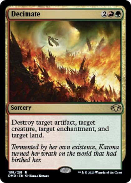 Decimate, Dominaria Remastered 188