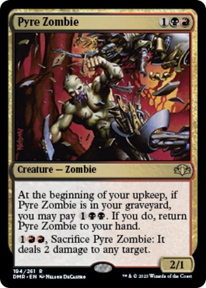 Pyre Zombie, Dominaria Remastered 194