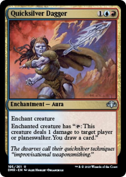 Quicksilver Dagger, Dominaria Remastered 195