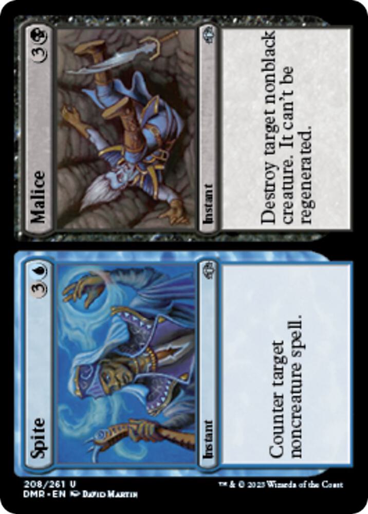 Spite // Malice, Dominaria Remastered 208