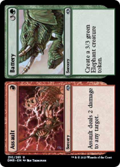 Assault // Battery, Dominaria Remastered 210