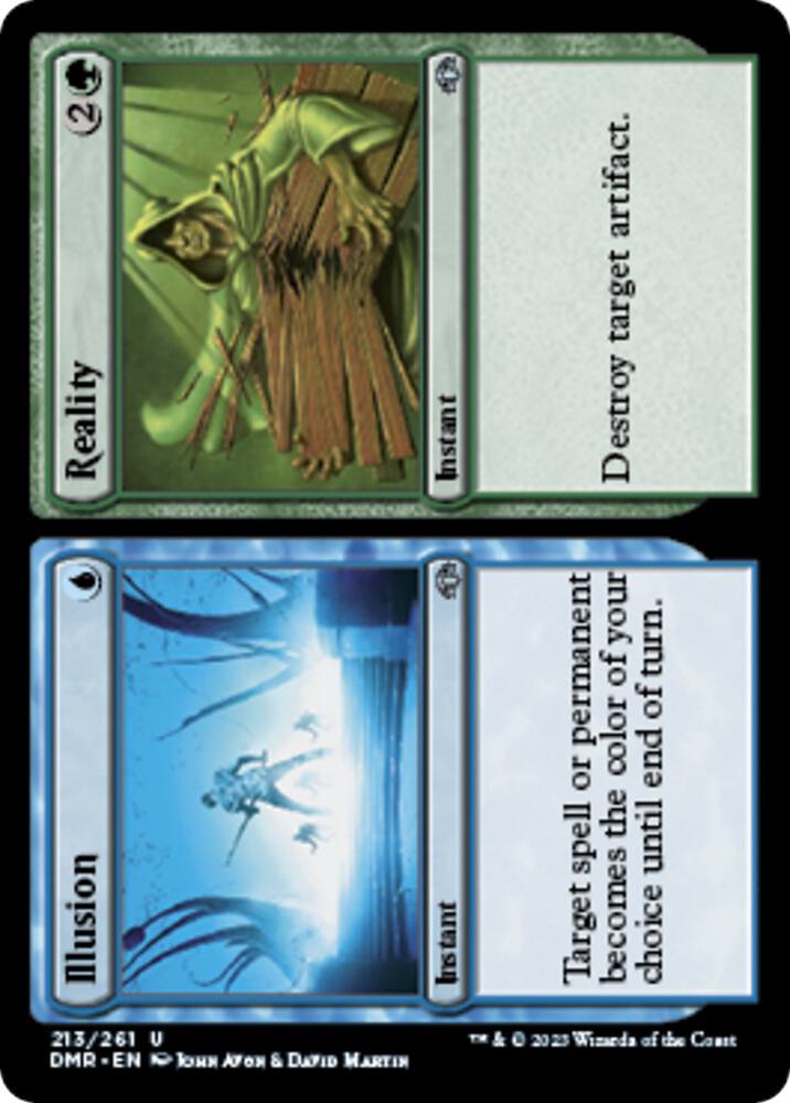 Illusion // Reality, Dominaria Remastered 213