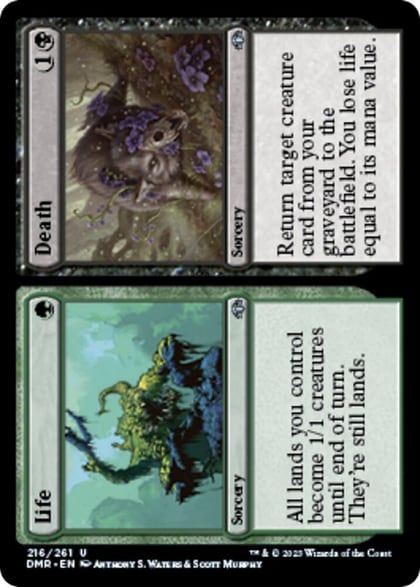 Life // Death, Dominaria Remastered 216