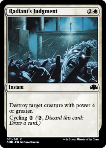 Radiant's Judgment, Dominaria Remastered 21