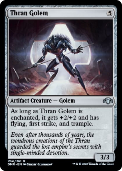 Thran Golem, Dominaria Remastered 234