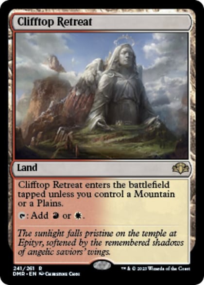 Clifftop Retreat, Dominaria Remastered 241