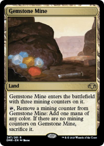 Gemstone Mine, Dominaria Remastered 247