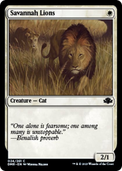 Savannah Lions, Dominaria Remastered 24