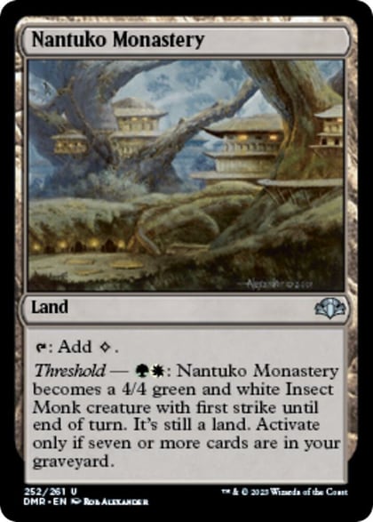 Nantuko Monastery, Dominaria Remastered 252