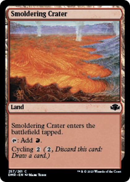 Smoldering Crater, Dominaria Remastered 257