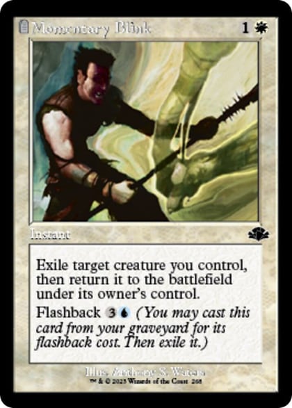 Momentary Blink (Retro Frame), Dominaria Remastered 268