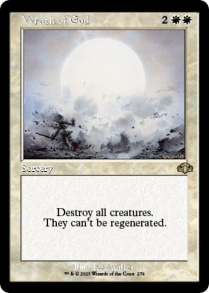 Wrath of God (Retro Frame), Dominaria Remastered 279