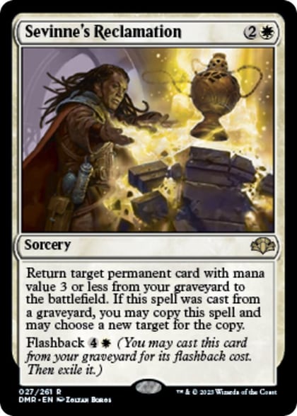 Sevinne's Reclamation, Dominaria Remastered 27