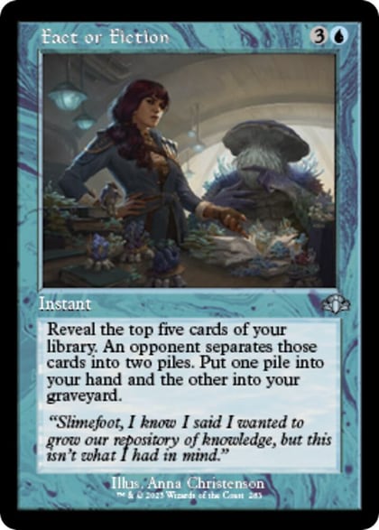 Fact or Fiction (Retro Frame), Dominaria Remastered 283