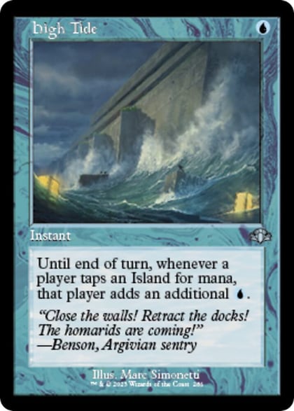 High Tide (Retro Frame), Dominaria Remastered 286