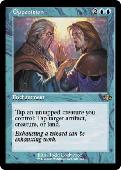 Opposition (Retro Frame), Dominaria Remastered 290
