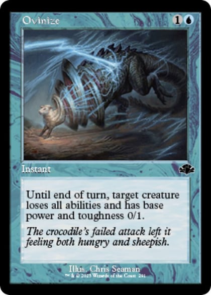 Ovinize (Retro Frame), Dominaria Remastered 291