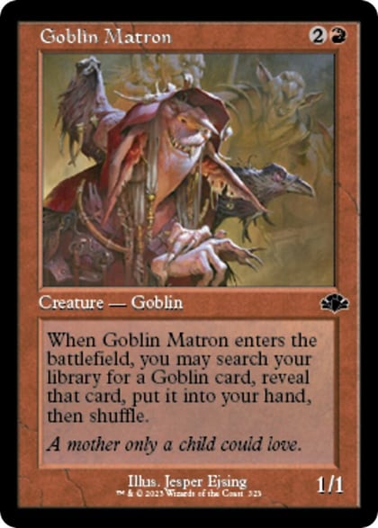 Goblin Matron (Retro Frame), Dominaria Remastered 323