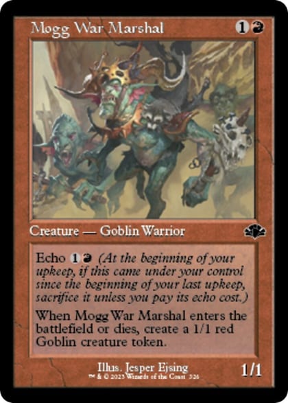 Mogg War Marshal (Retro Frame), Dominaria Remastered 326
