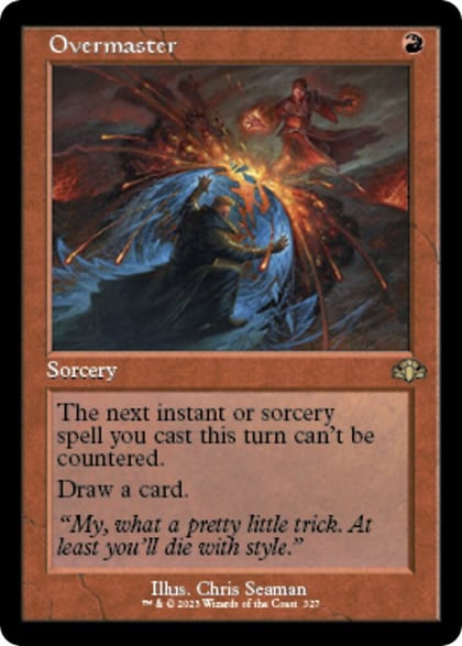 Overmaster (Retro Frame), Dominaria Remastered 327