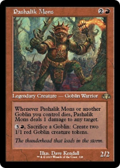 Pashalik Mons (Retro Frame), Dominaria Remastered 328