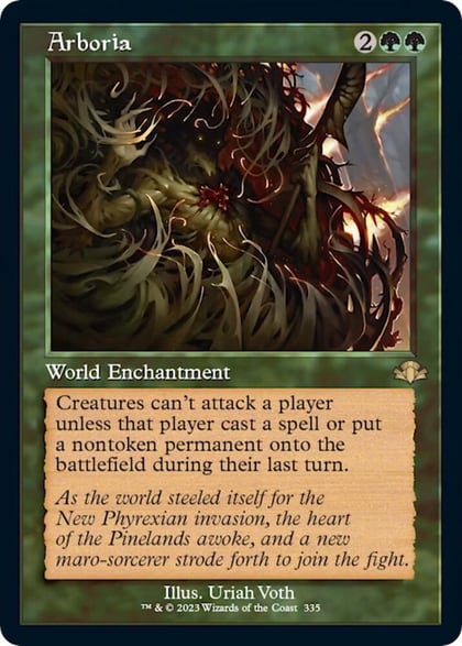 Arboria (Retro Frame), Dominaria Remastered 335