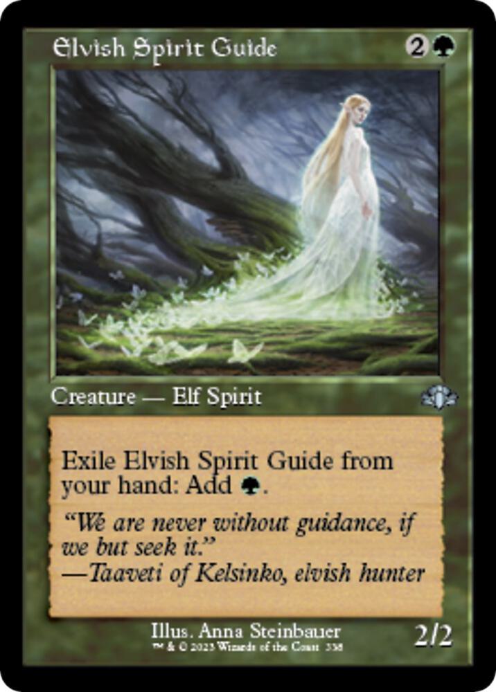 Elvish Spirit Guide (Retro Frame), Dominaria Remastered 338