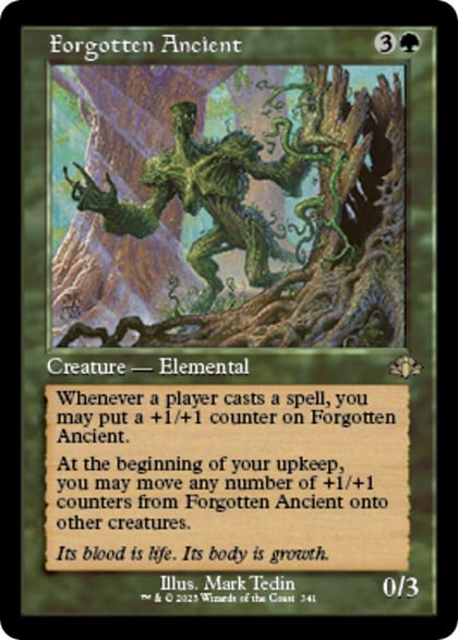 Forgotten Ancient (Retro Frame), Dominaria Remastered 341