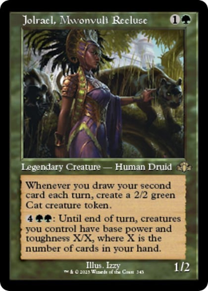 Jolrael, Mwonvuli Recluse (Retro Frame), Dominaria Remastered 343