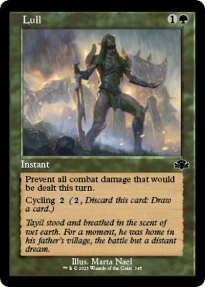 Lull (Retro Frame), Dominaria Remastered 345