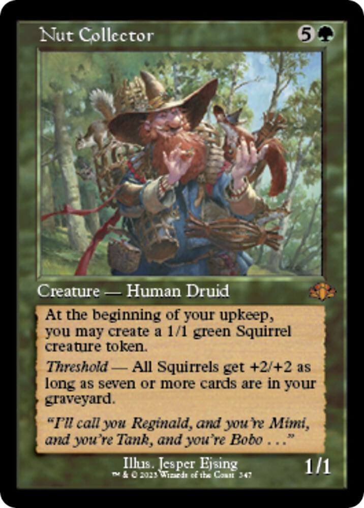 Nut Collector (Retro Frame), Dominaria Remastered 347