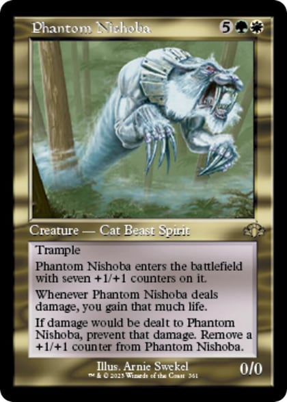 Phantom Nishoba (Retro Frame), Dominaria Remastered 361