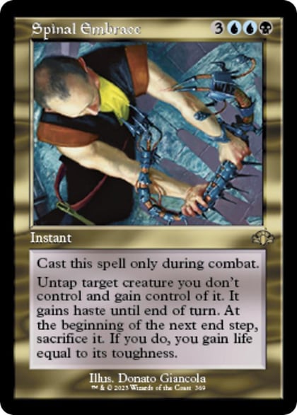 Spinal Embrace (Retro Frame), Dominaria Remastered 369