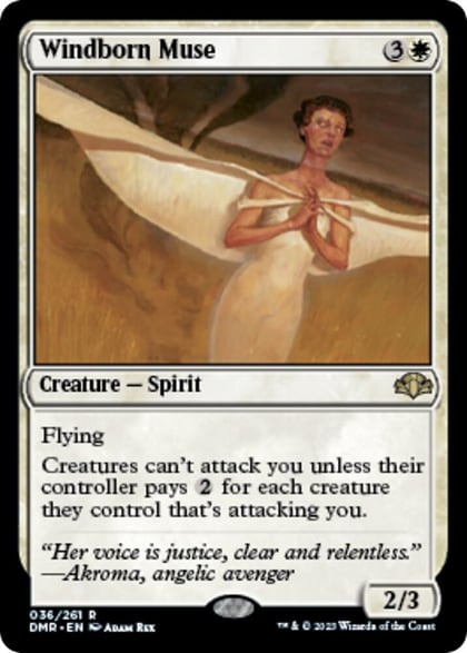 Windborn Muse, Dominaria Remastered 36
