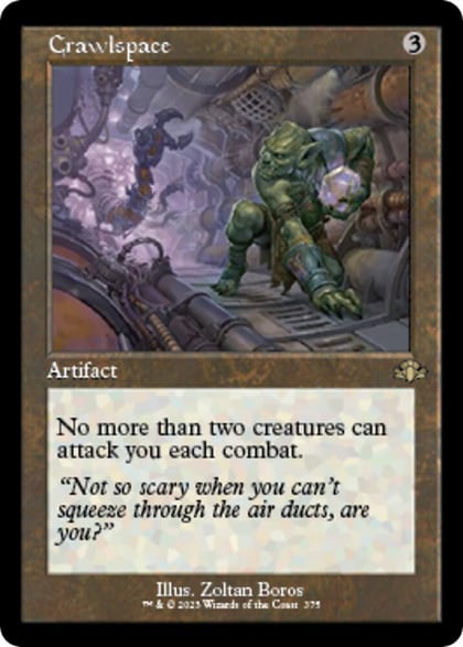Crawlspace (Retro Frame), Dominaria Remastered 375