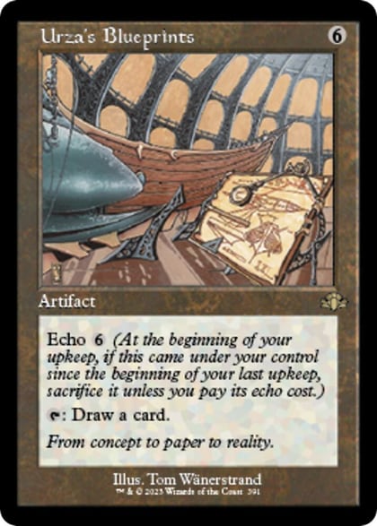 Urza's Blueprints (Retro Frame), Dominaria Remastered 391