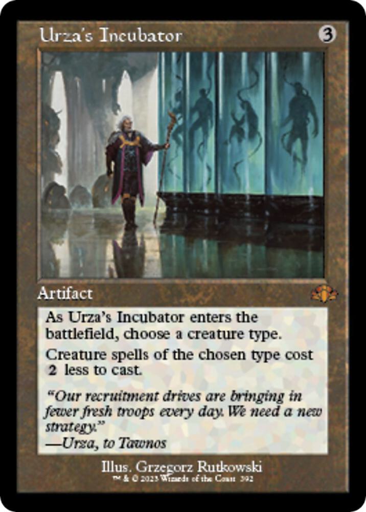 Urza's Incubator (Retro Frame), Dominaria Remastered 392