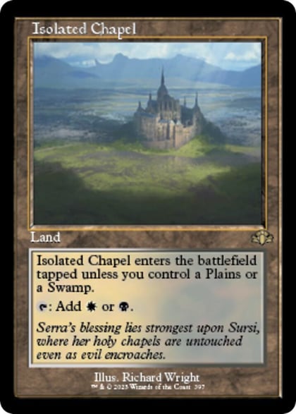 Isolated Chapel (Retro Frame), Dominaria Remastered 397