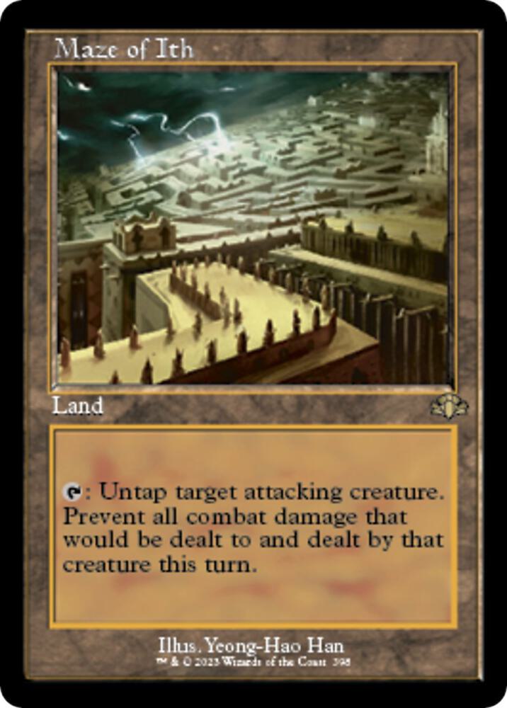 Maze of Ith (Retro Frame), Dominaria Remastered 398