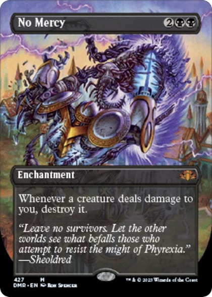 No Mercy (Borderless), Dominaria Remastered 427