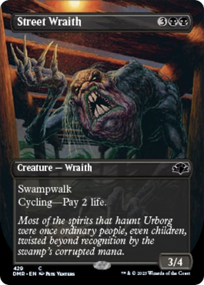 Street Wraith (Borderless), Dominaria Remastered 429