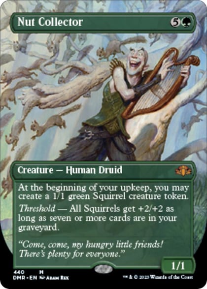 Nut Collector (Borderless), Dominaria Remastered 440