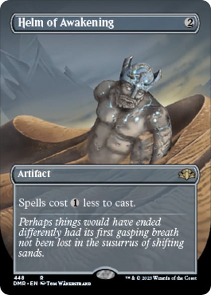 Helm of Awakening (Borderless), Dominaria Remastered 448