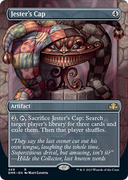 Jester's Cap (Borderless), Dominaria Remastered 449