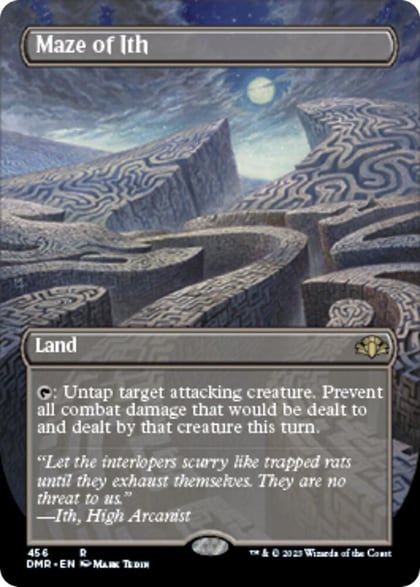 Maze of Ith (Borderless), Dominaria Remastered 456