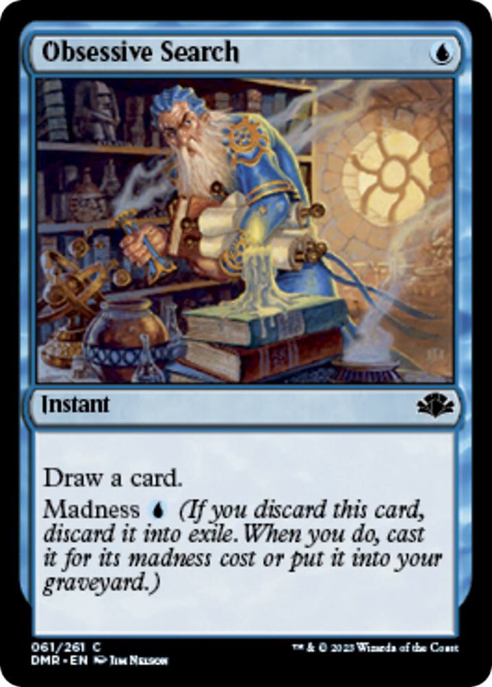 Obsessive Search, Dominaria Remastered 61