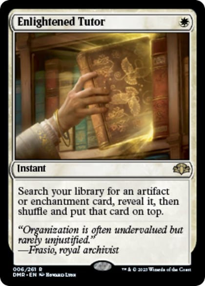 Enlightened Tutor, Dominaria Remastered 6