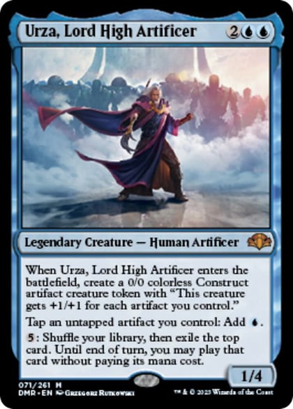 Urza, Lord High Artificer, Dominaria Remastered 71