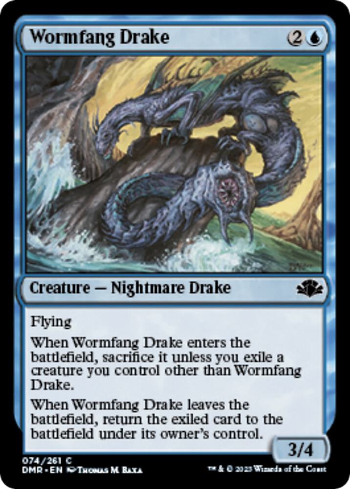 Wormfang Drake, Dominaria Remastered 74