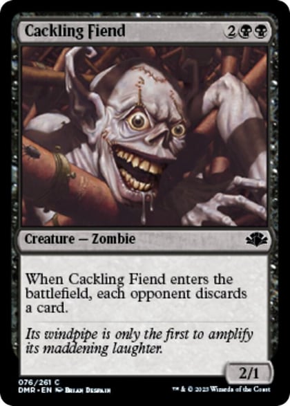 Cackling Fiend, Dominaria Remastered 76